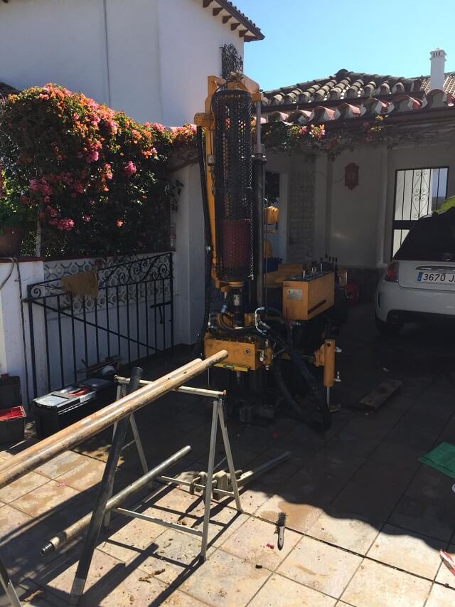 Estudio Geotécnico garaje vivienda en Marbella